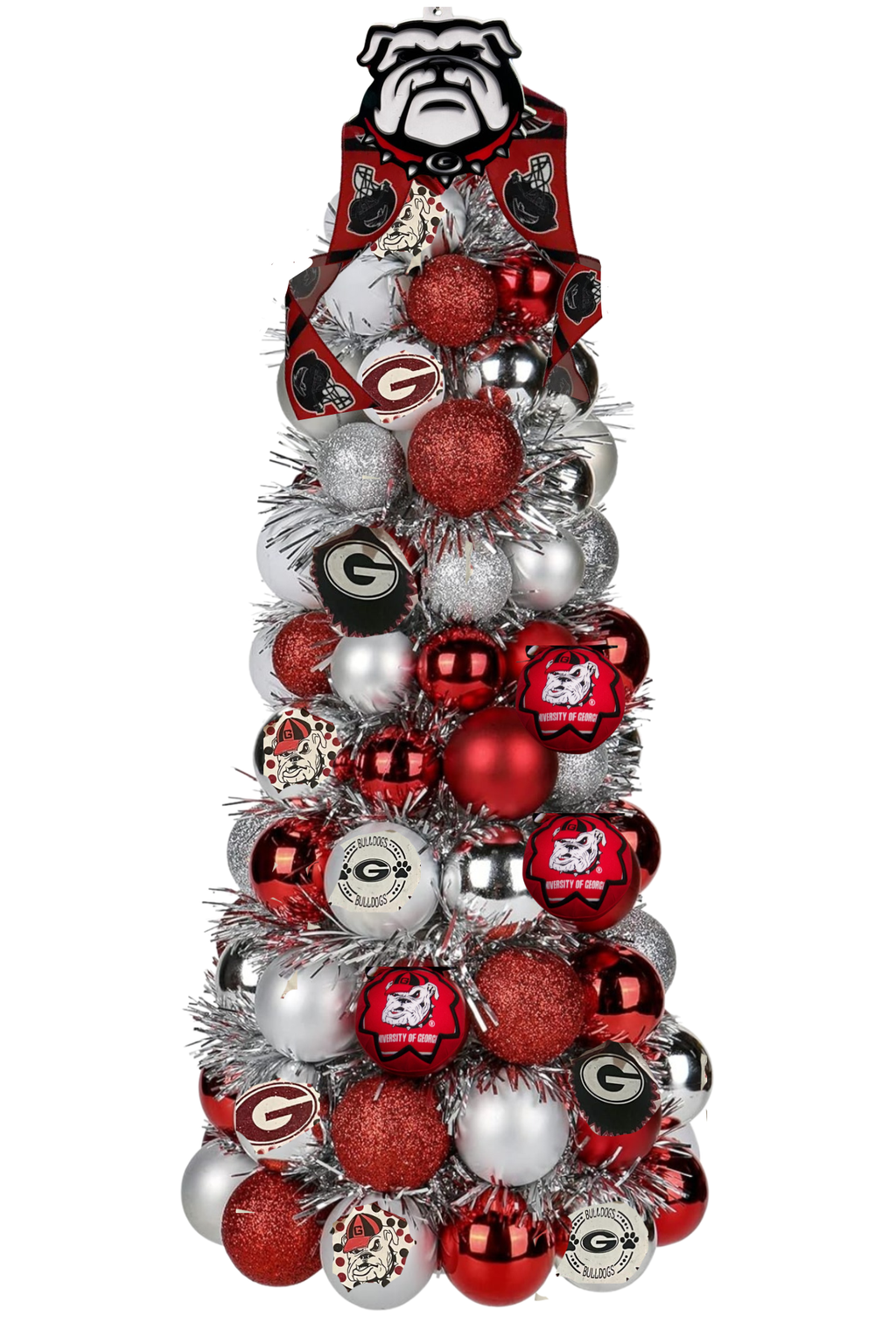 Handcrafted 12 inches ornament Christmas tree