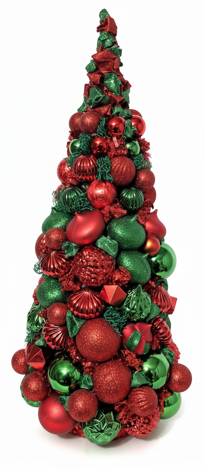 Handcrafted 12 inches ornament Christmas tree